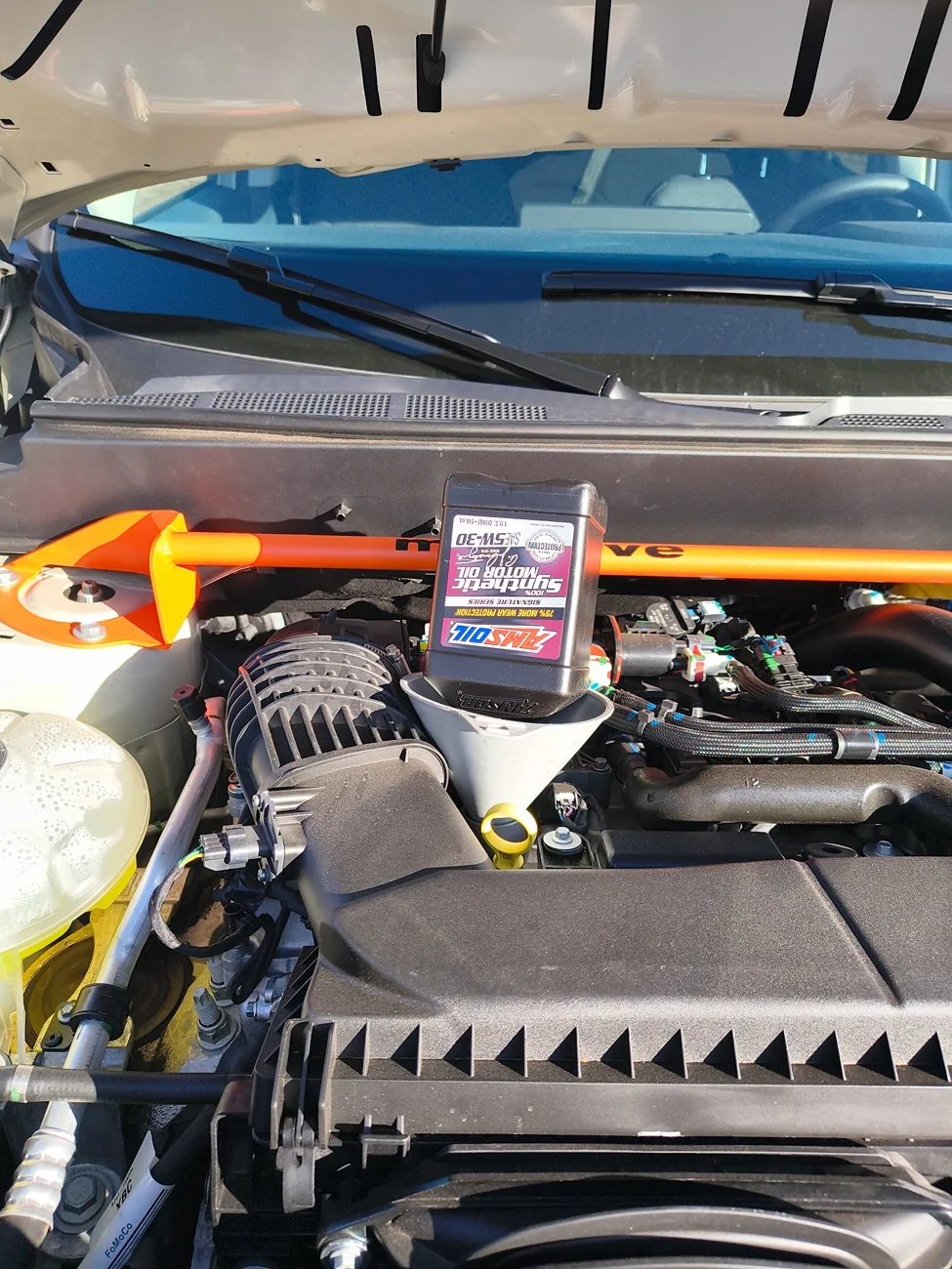 Ford Maverick First Oil Change on my '25 XL 2.0L EB at 5,000 miles IMG_20251212_135652800