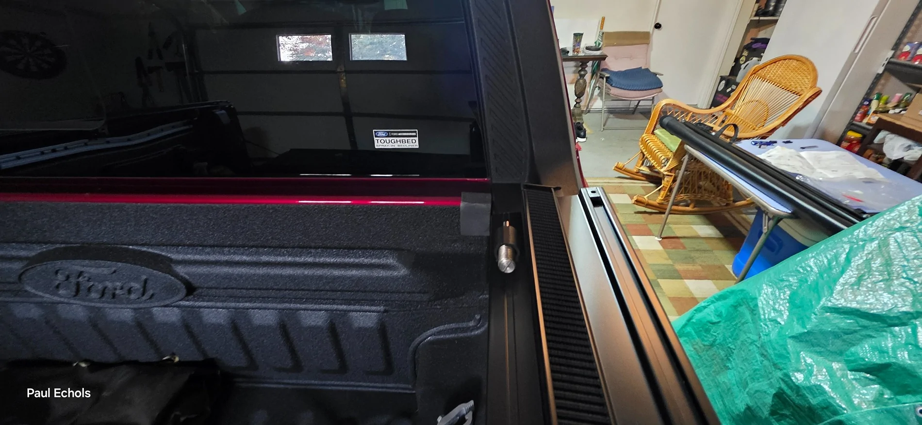 Ford Maverick tailgate assist and Truxedo X15Pro w/t-slot 20251215_161611