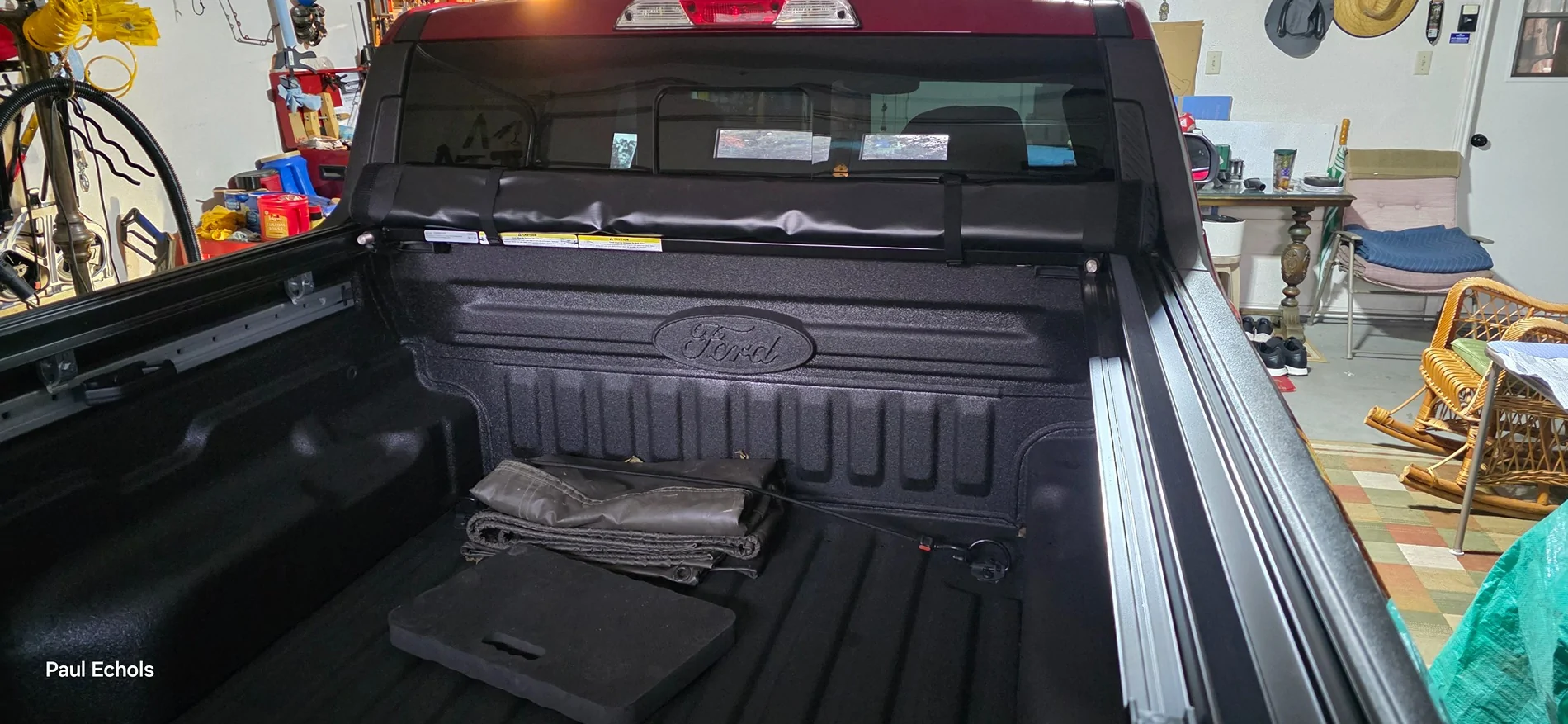 Ford Maverick tailgate assist and Truxedo X15Pro w/t-slot 20251215_165103