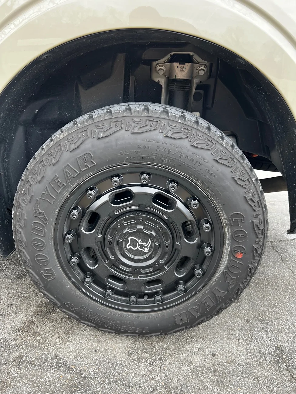 Ford Maverick New wheels for my Maverick Tremor: 17" Black Rhino Atlas +38 offset IMG_6814