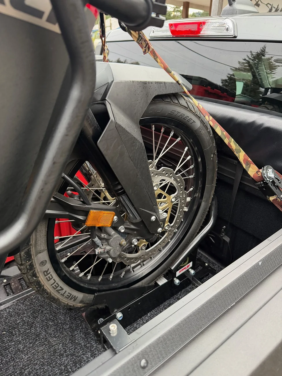 Ford Maverick Hybrid AWD Hauling a Motorcycle Bed - 13 of 20