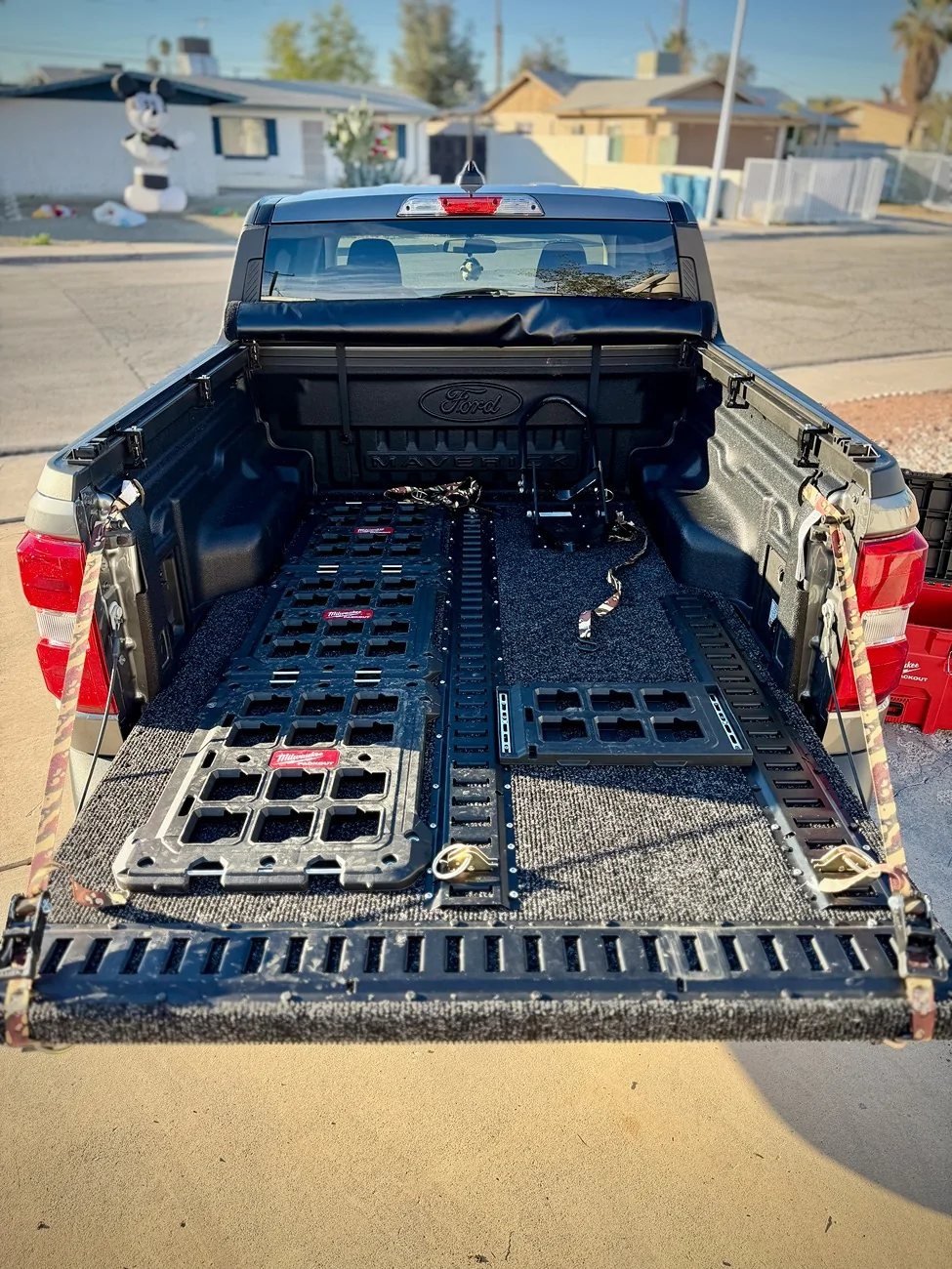 Ford Maverick Hybrid AWD Hauling a Motorcycle Bed - 19 of 20