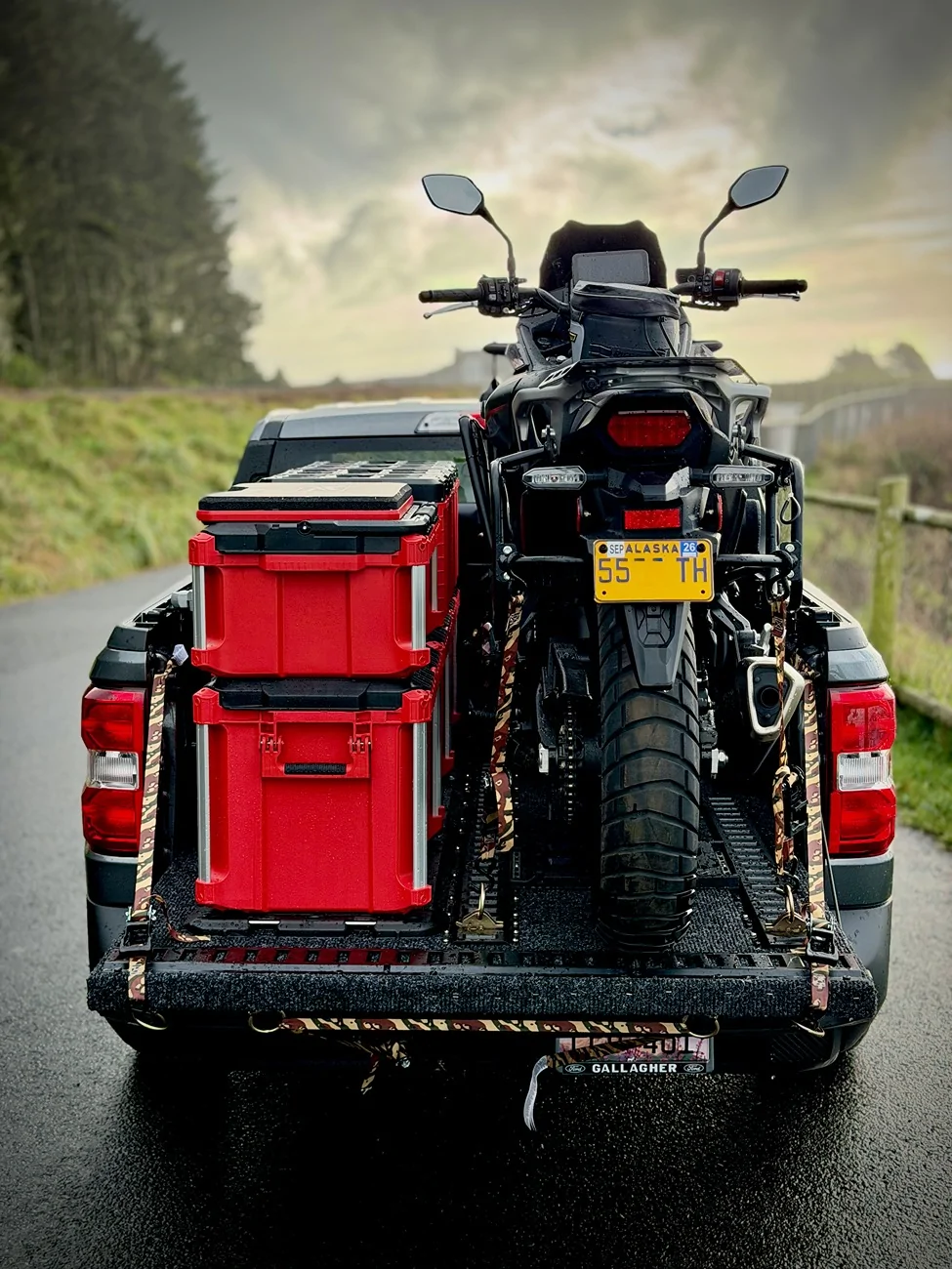 Ford Maverick Hybrid AWD Hauling a Motorcycle Bed - 10 of 20