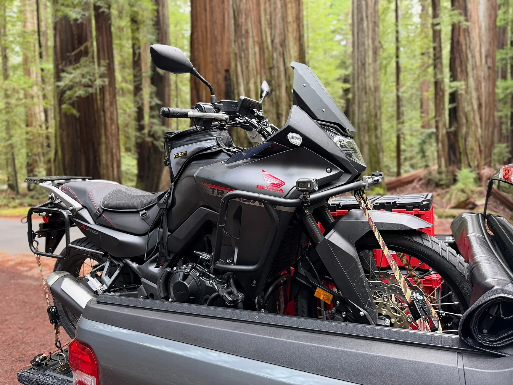 Ford Maverick Hybrid AWD Hauling a Motorcycle Bed - 18 of 20
