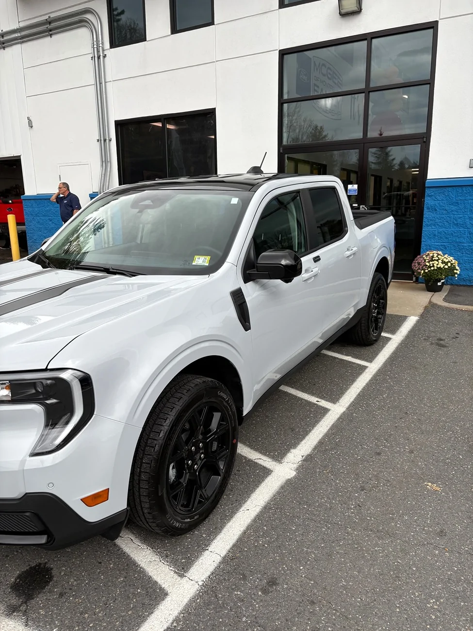 Ford Maverick New Ride - 25 Lariat, White Ecoboost with BAP IMG_5778