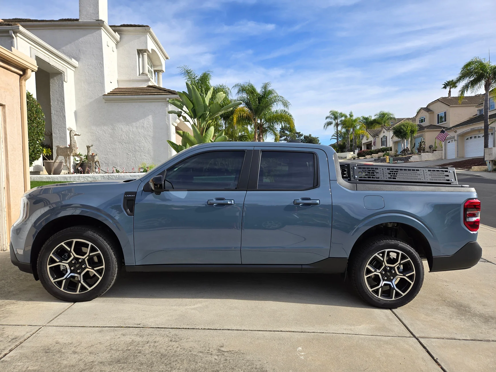 Ford Maverick Custom Cali Raised Low Profile Bed Rack 20251218_135309
