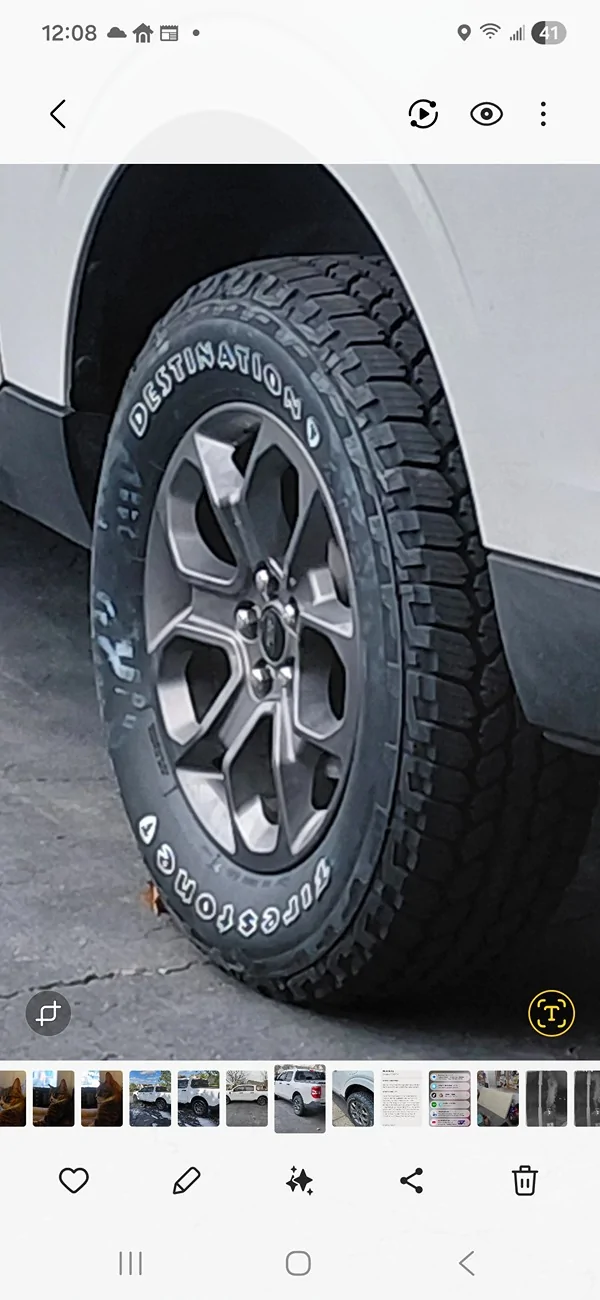 Ford Maverick Tire recommendations Screenshot_20251219_000842_Gallery