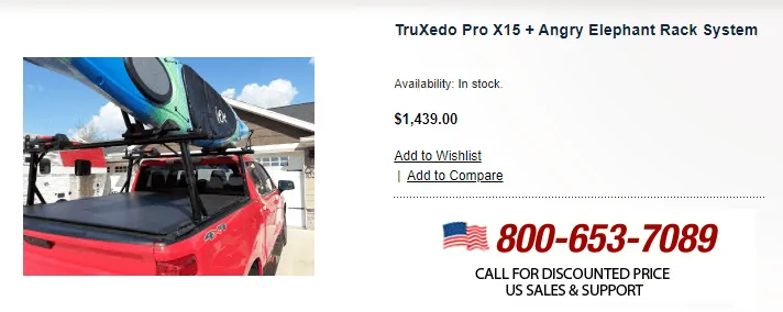 Ford Maverick Rosy Pixel Truck Rack 1639574169998