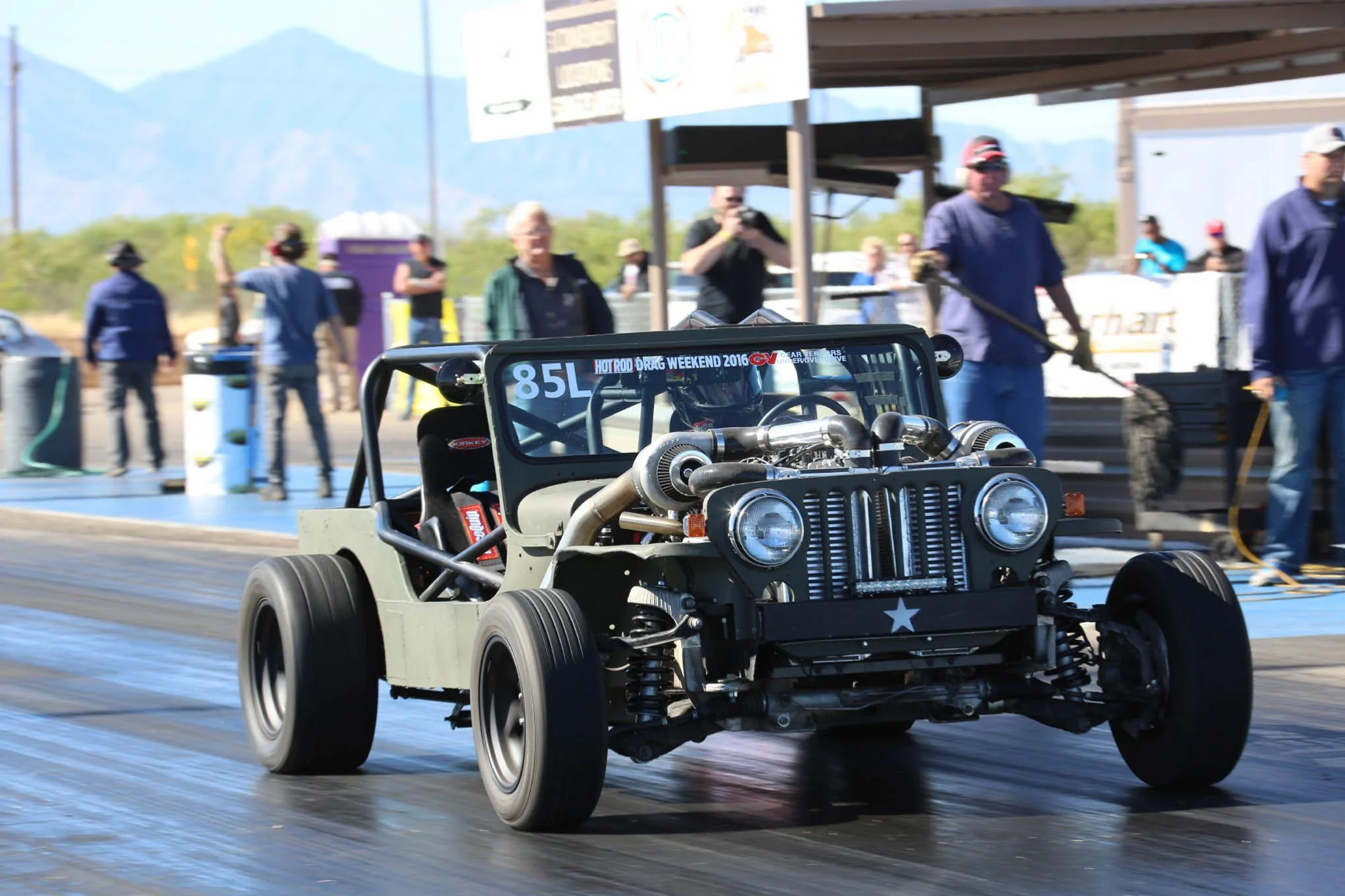 Ford Maverick 2” Lift Kit from Rough Country HotRod drag-weekend 2