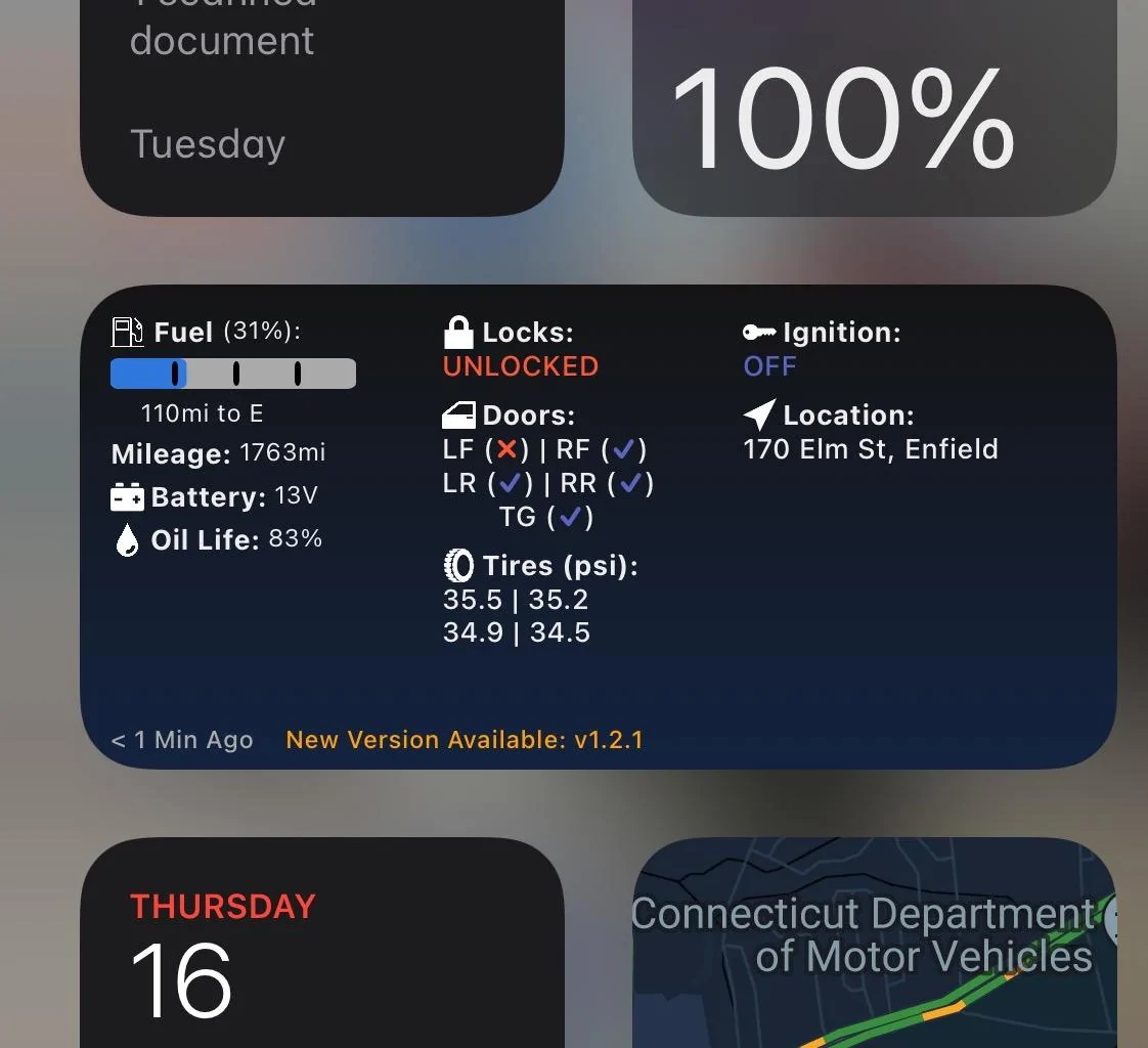 Ford Maverick 📱 Scriptable FordPass Widget For Maverick (iOS, iPad, MacOS) A5AC8625-2827-484B-BEB3-B53913D10E34