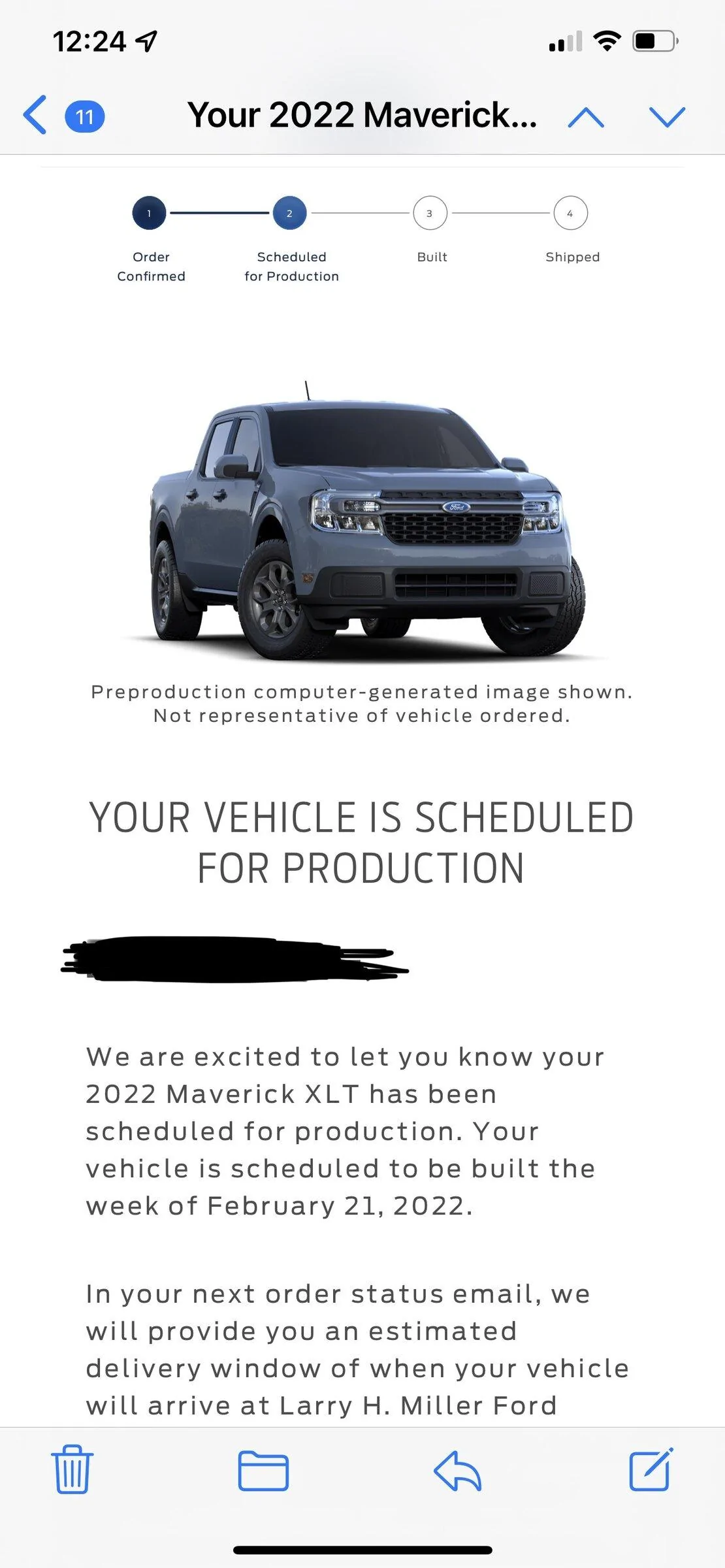 Ford Maverick 📣 12/16 Scheduling Email Received Group [Emails Now Arriving!!!] 6A5E80E9-2E59-45C9-A787-8152E6F355FC