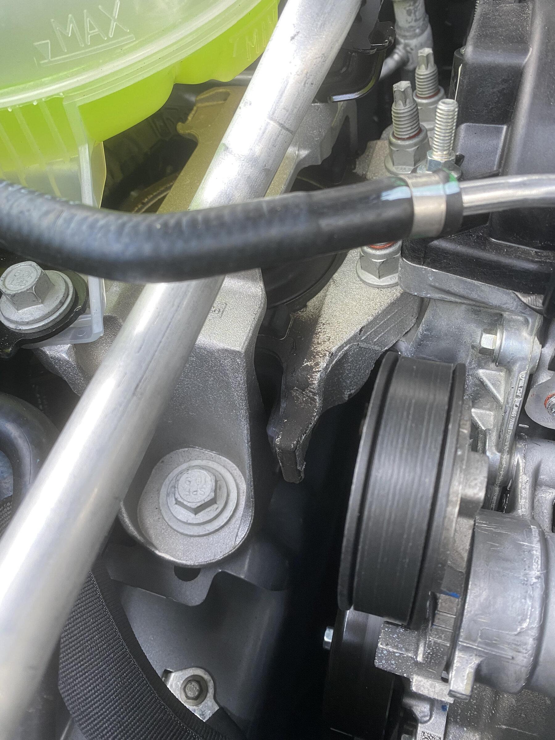 Ford Maverick Is this Rusted Item Normal or an Issue? engine mount