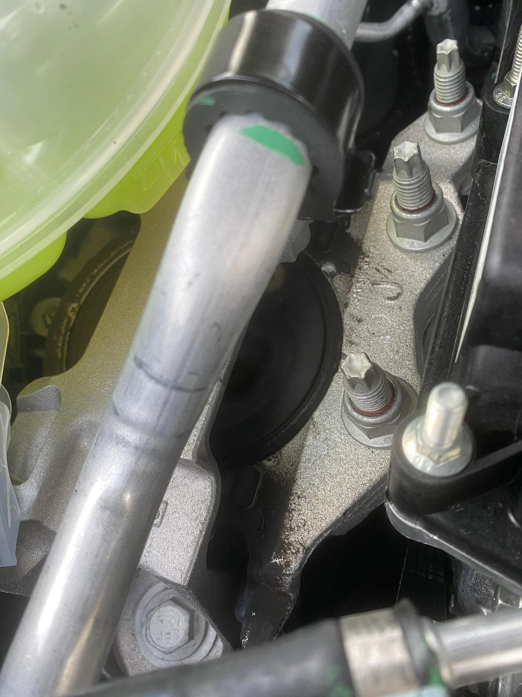 Ford Maverick Is this Rusted Item Normal or an Issue? engine mount 2