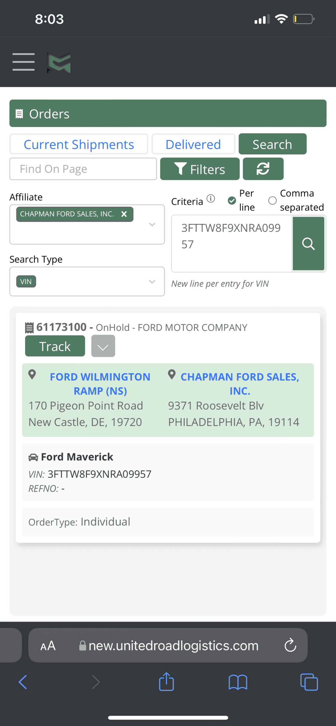 Ford Maverick How to get your Maverick's rail info! E6CC4295-F763-419D-A693-398E0BF86EE1