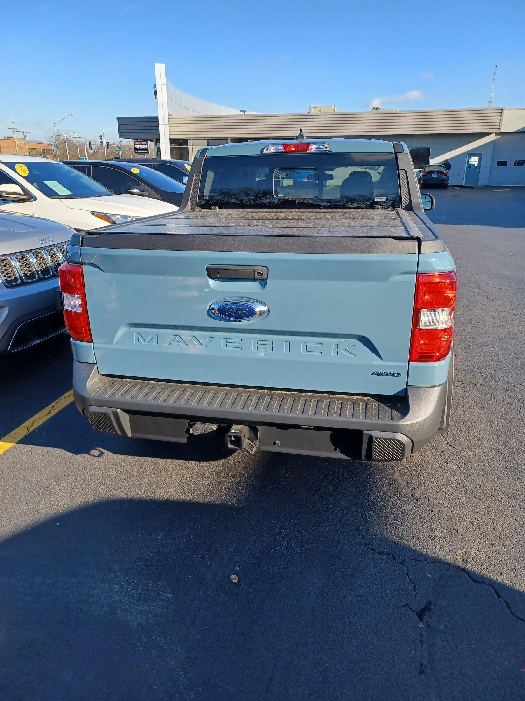 Ford Maverick Picked up my Velocity Blue XL Hybrid last night! 20211216_132823
