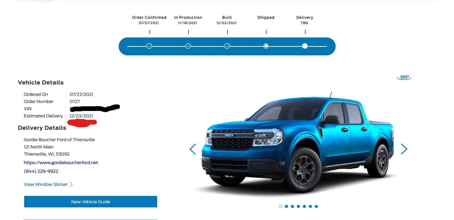 Ford Maverick Wisconsin Roll Call InkedScreenshot 2021-12-18 at 12-34-24 Ford Vehicle Order Tracking Status_LI