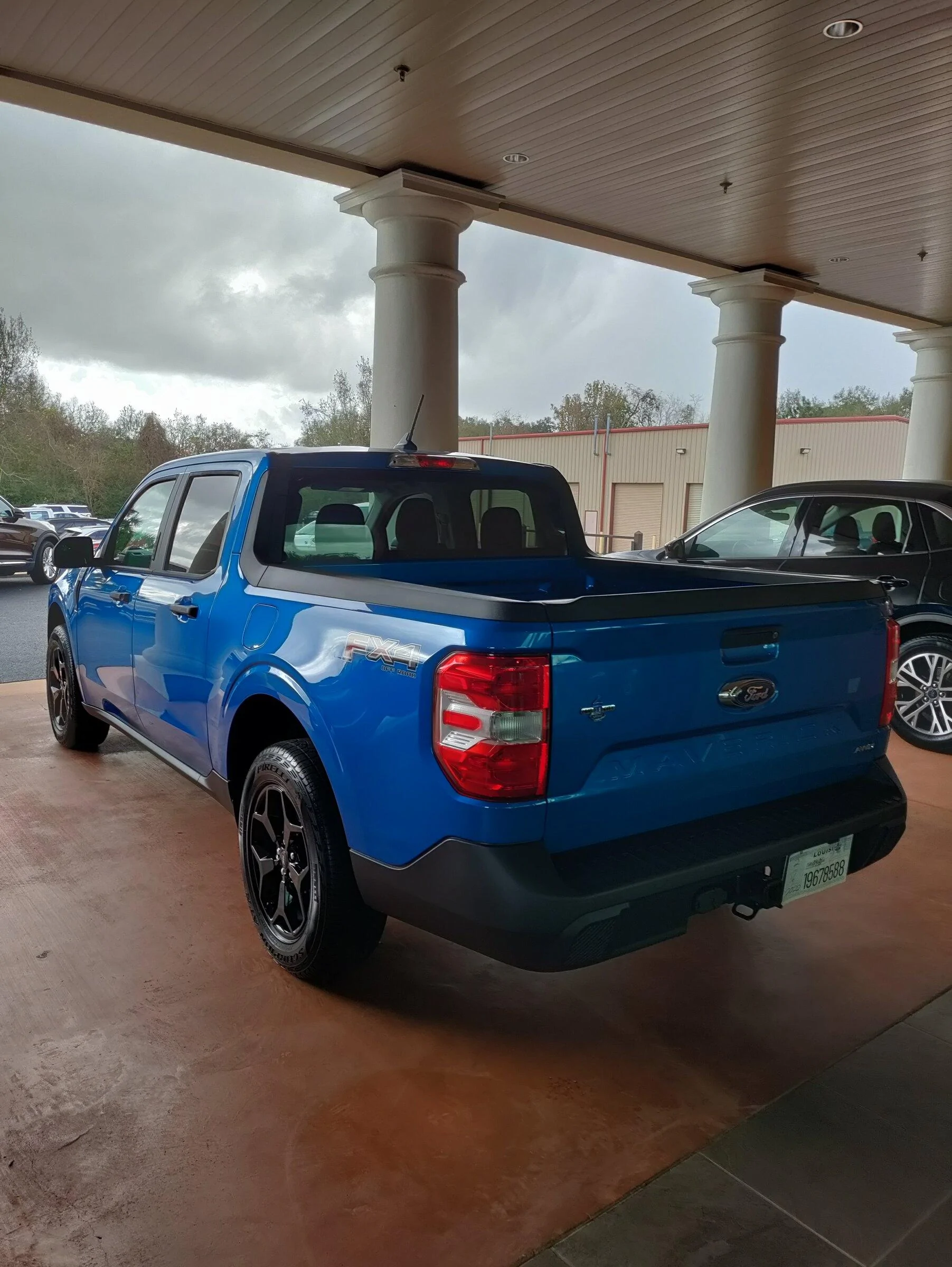 Ford Maverick 🧭 Track Your Maverick Order by VIN + Order Number [& Get Your Window Sticker] RearVi