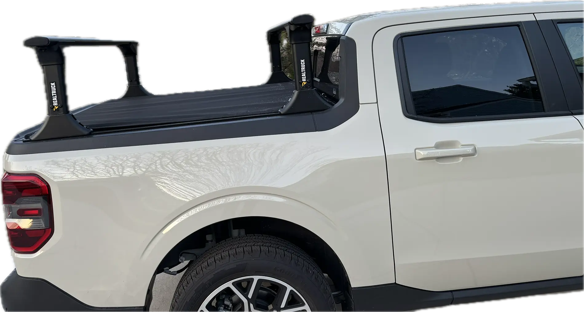 Ford Maverick Rhino Rack Platform + Elevate Rack installed 1766175347463-ra