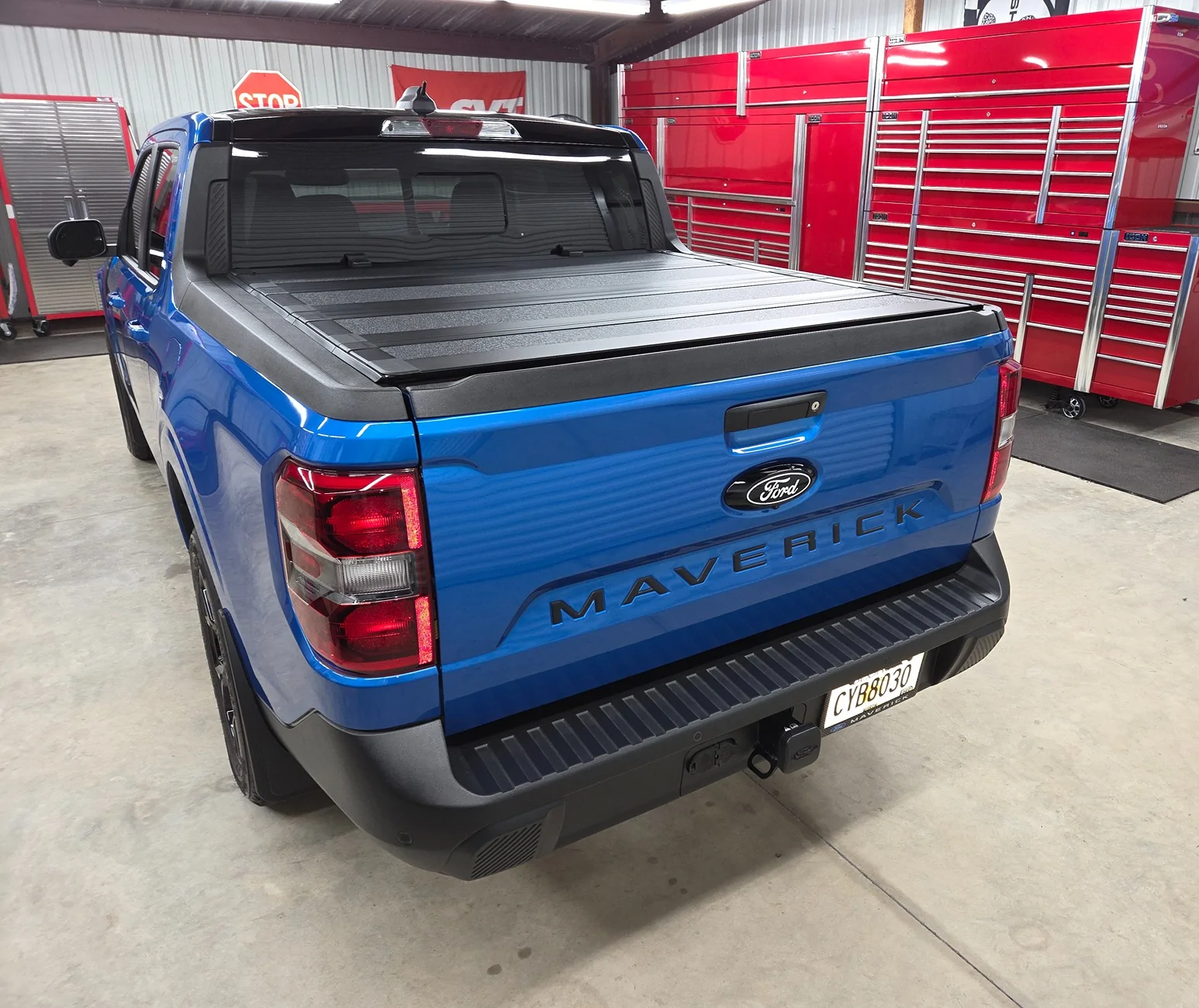 Ford Maverick 13k Mile Hybrid Lariat 4k Velocity Blue Check In 1000010693