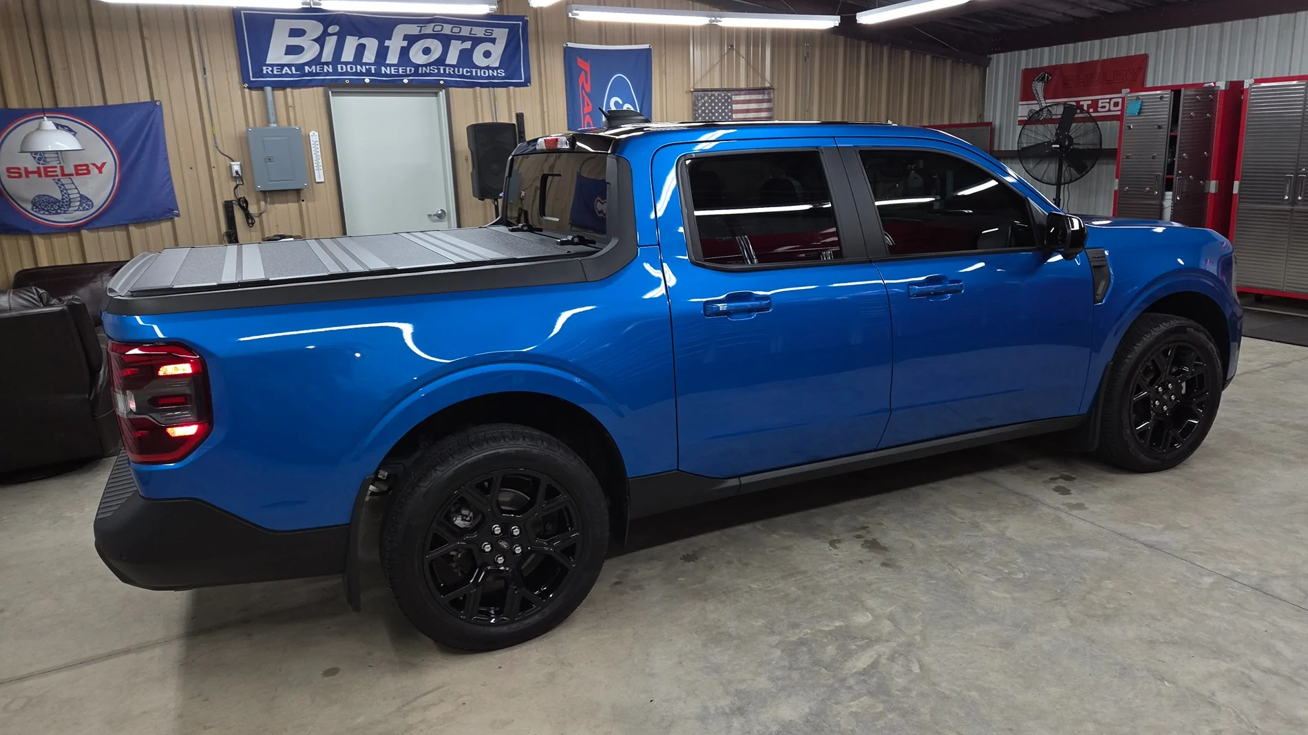 Ford Maverick 13k Mile Hybrid Lariat 4k Velocity Blue Check In 1000010694