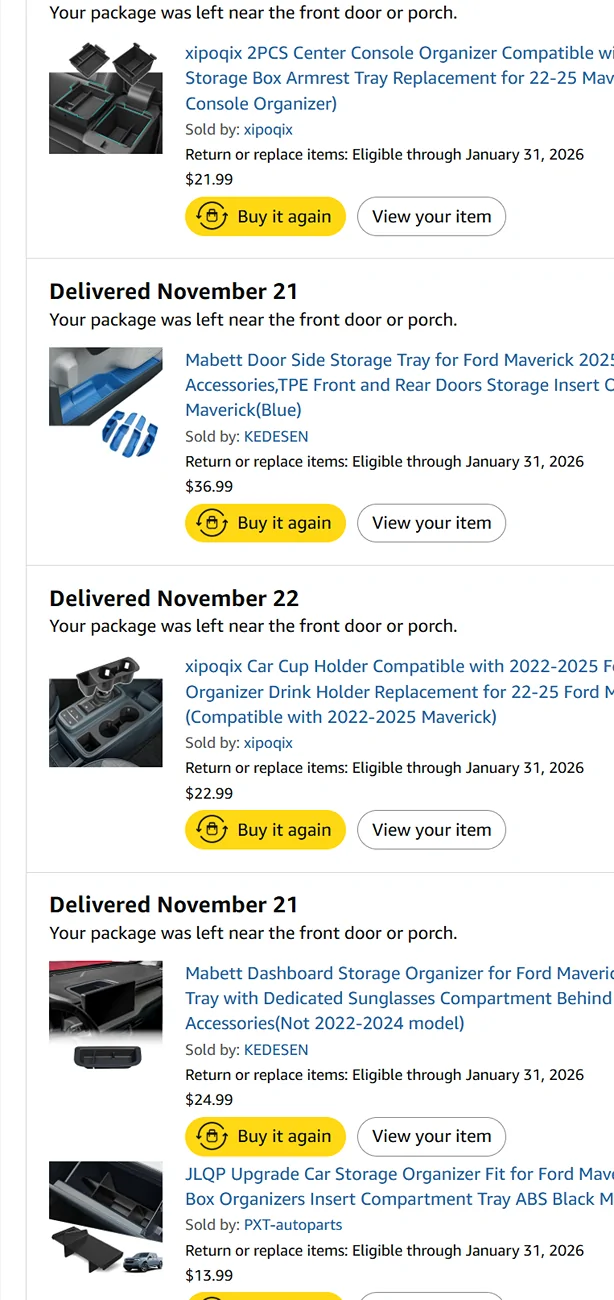 Ford Maverick Must Have Accessories? 1766201896583-4