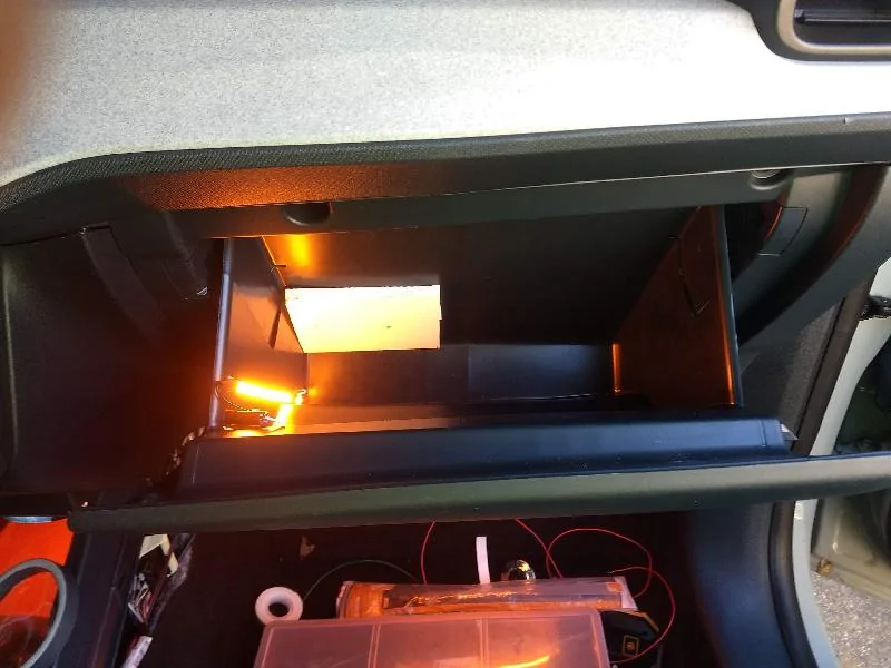 Ford Maverick Glove Box PDU GloveBackInterior