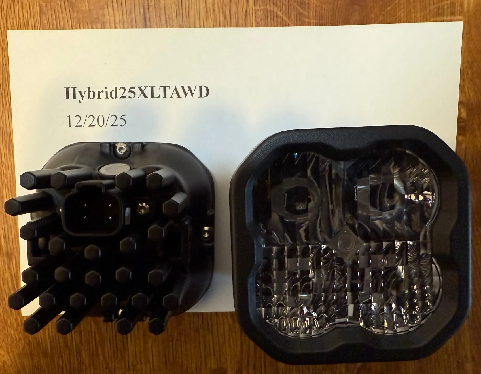 Ford Maverick $250 BNIB Diode Dynamics SS3 Sport Pod Set with red backlight and security hardware IMG_4250