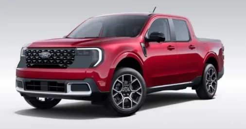 Ford Maverick Improved the ugly front end on 2026 Maverick XLT w/ black wrap on 2025+ facelift bumper MAV_RR