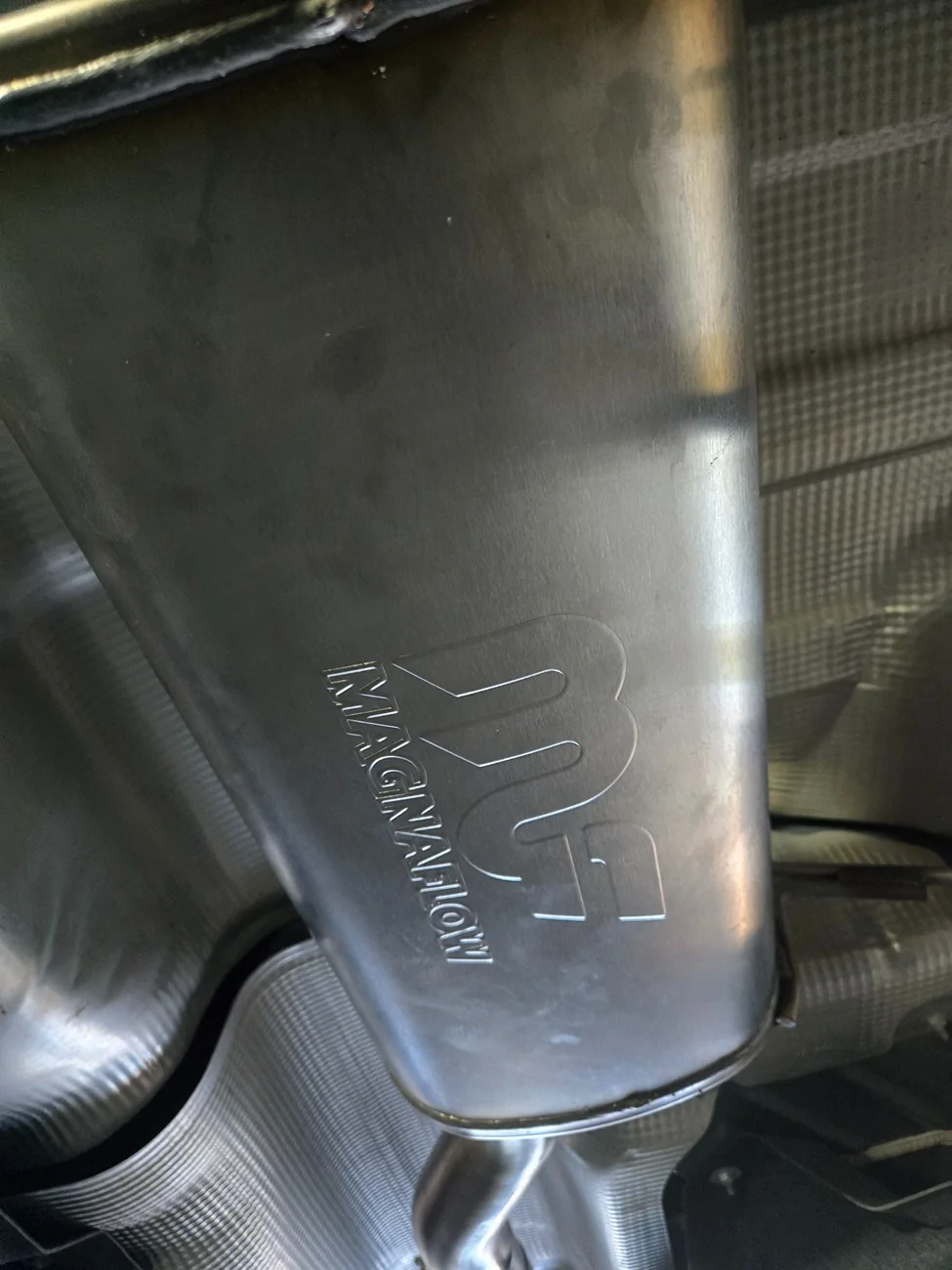 Ford Maverick MagnaFlow cat-back exhaust installed pictures & sound clip videos 20251220_142407