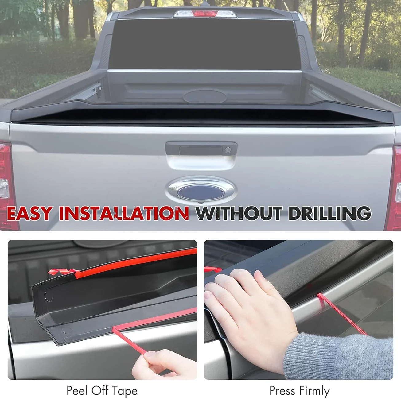 Ford Maverick Mabett Tailgate Spoiler for 2022–2025 Ford Maverick — Now Available！ 1766455973757-sk