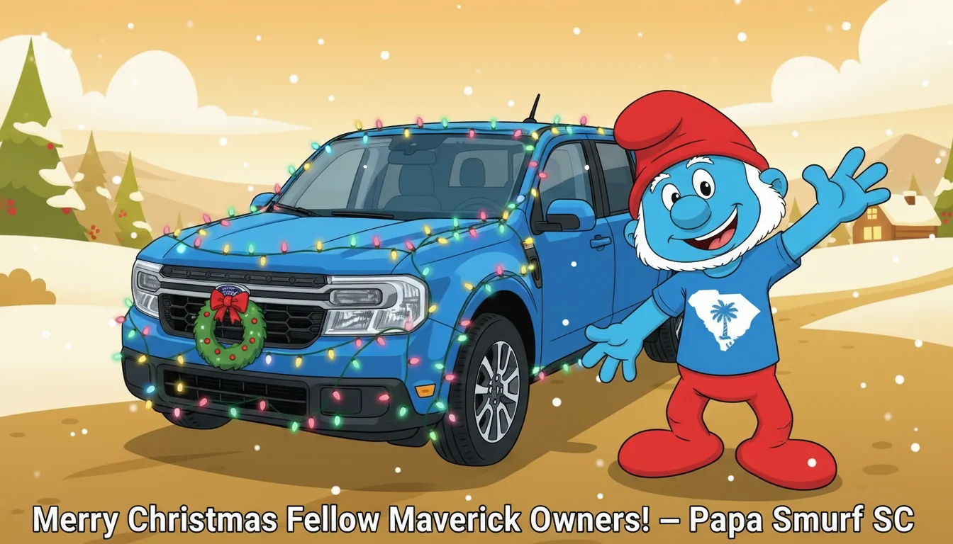 Ford Maverick Merry Christmas From Mabett! Merry Christmas