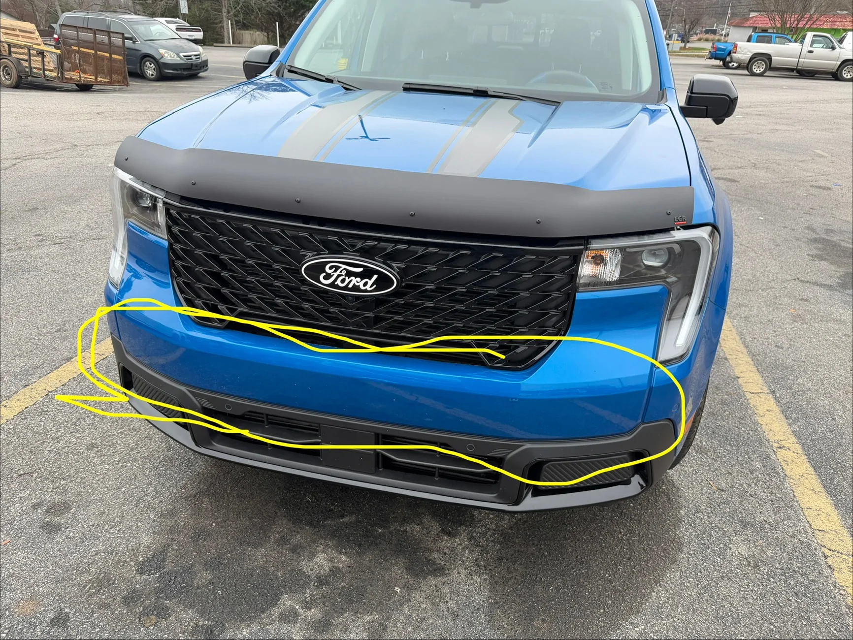 Ford Maverick Protective cover / protection for front bumper cover?? IMG_0883