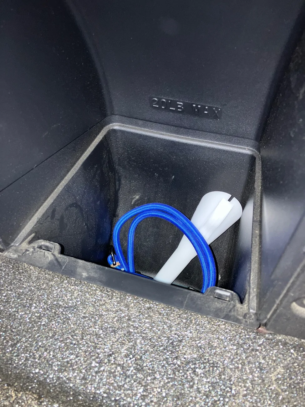 Ford Maverick 3D Printed Bin for the Bed Cubby IMG_4511