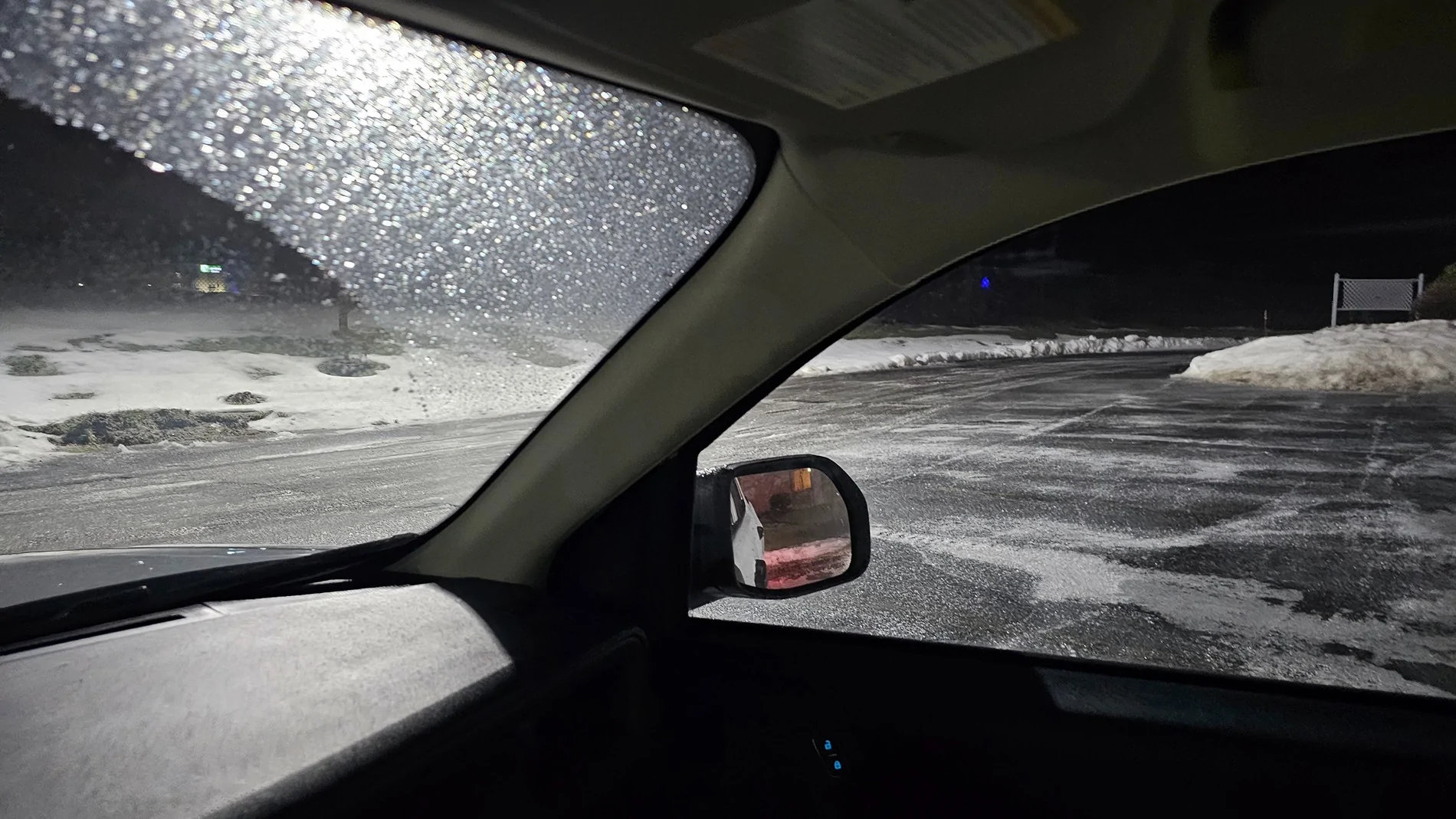 Ford Maverick Handled Upstate New York ice-rink roads like nothing 20251226_223413