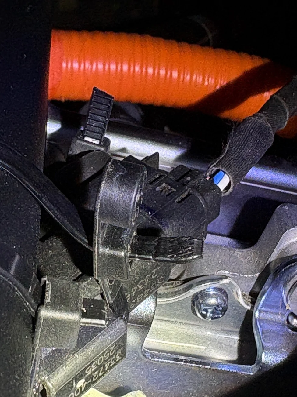 Ford Maverick Steeda Strut Tower Brace - Black (2020-2025) installed IMG_2126
