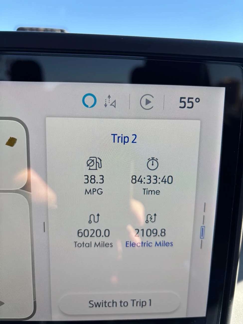 Ford Maverick MPG averaging IMG_0046