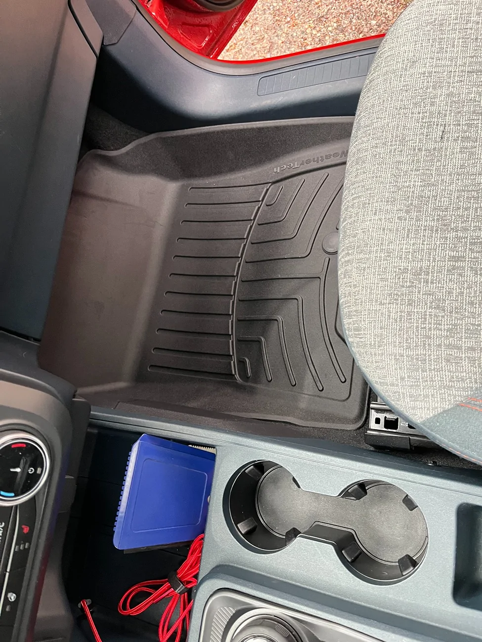 Ford Maverick WeatherTech FloorLiner HP received today IMG_1101