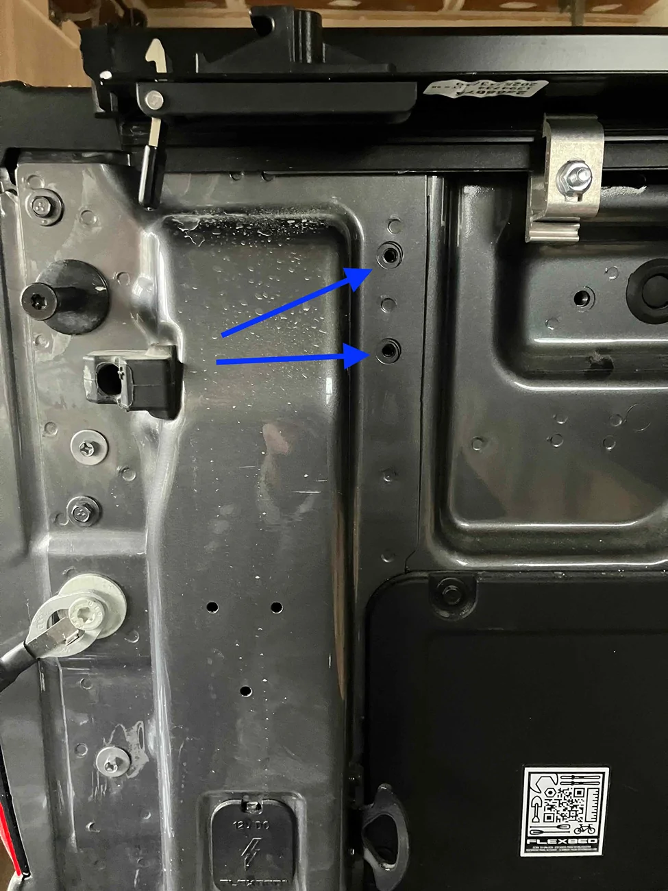 Ford Maverick Mystery Holes in Bed Sides holes far