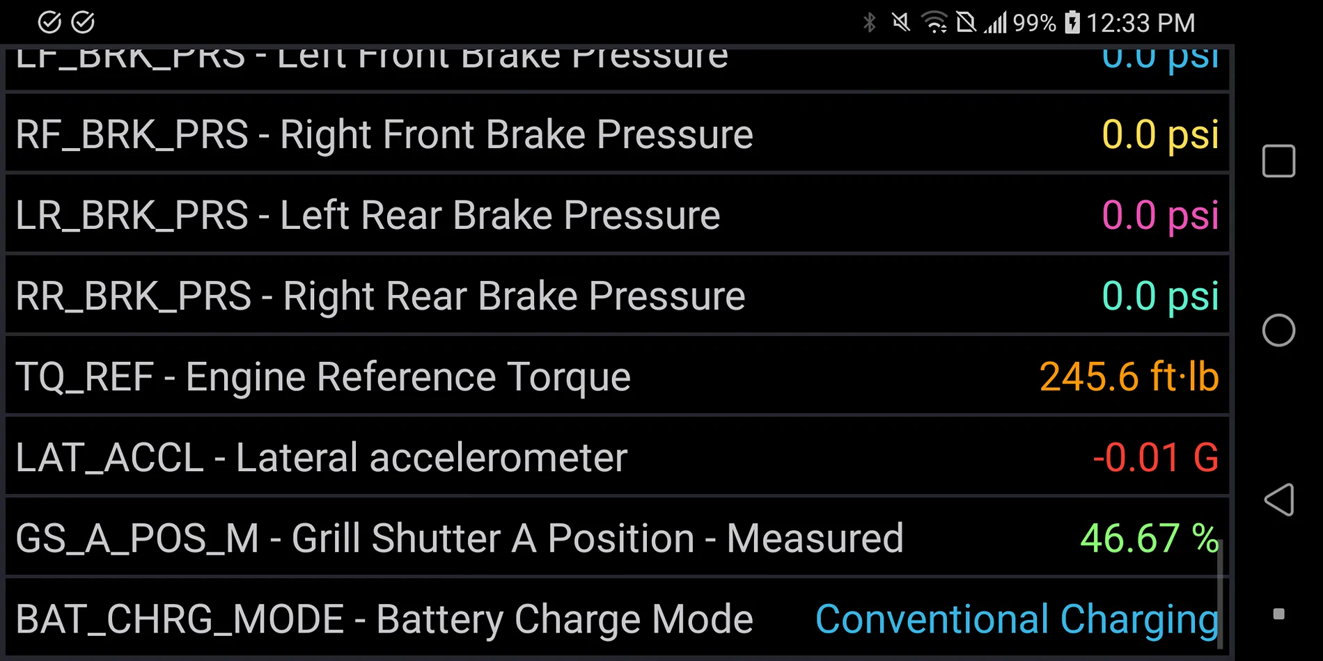 Ford Maverick 1st Battery Saver Mode since AGM Install Screenshot_20251228-123303