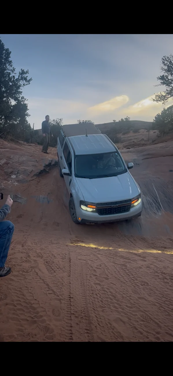 Ford Maverick Maverick Tremor Takes on MOAB! IMG_2681