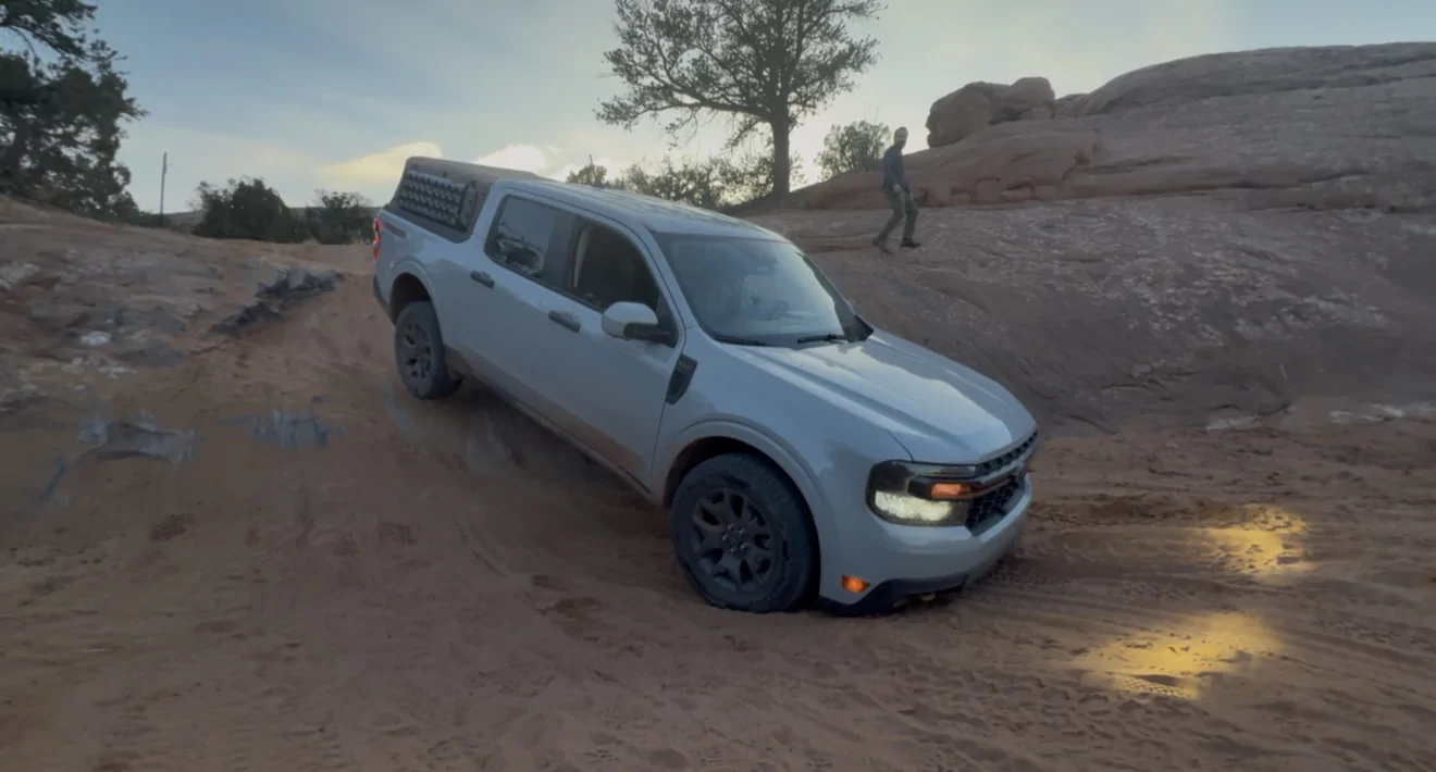 Ford Maverick Maverick Tremor Takes on MOAB! IMG_2683