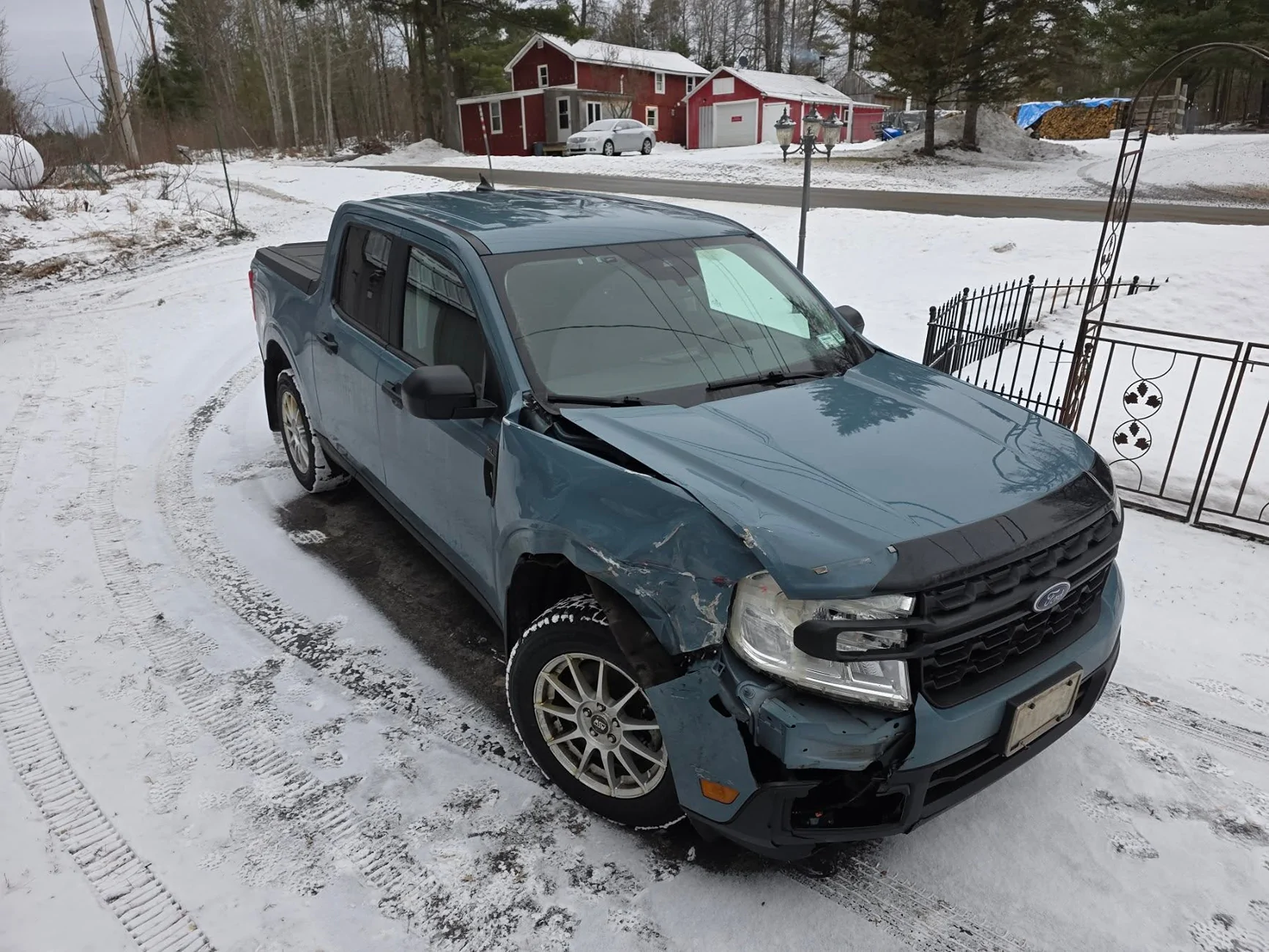 Ford Maverick Totaled Maverick 607179837_10235414932508369_2802882924663322904_n