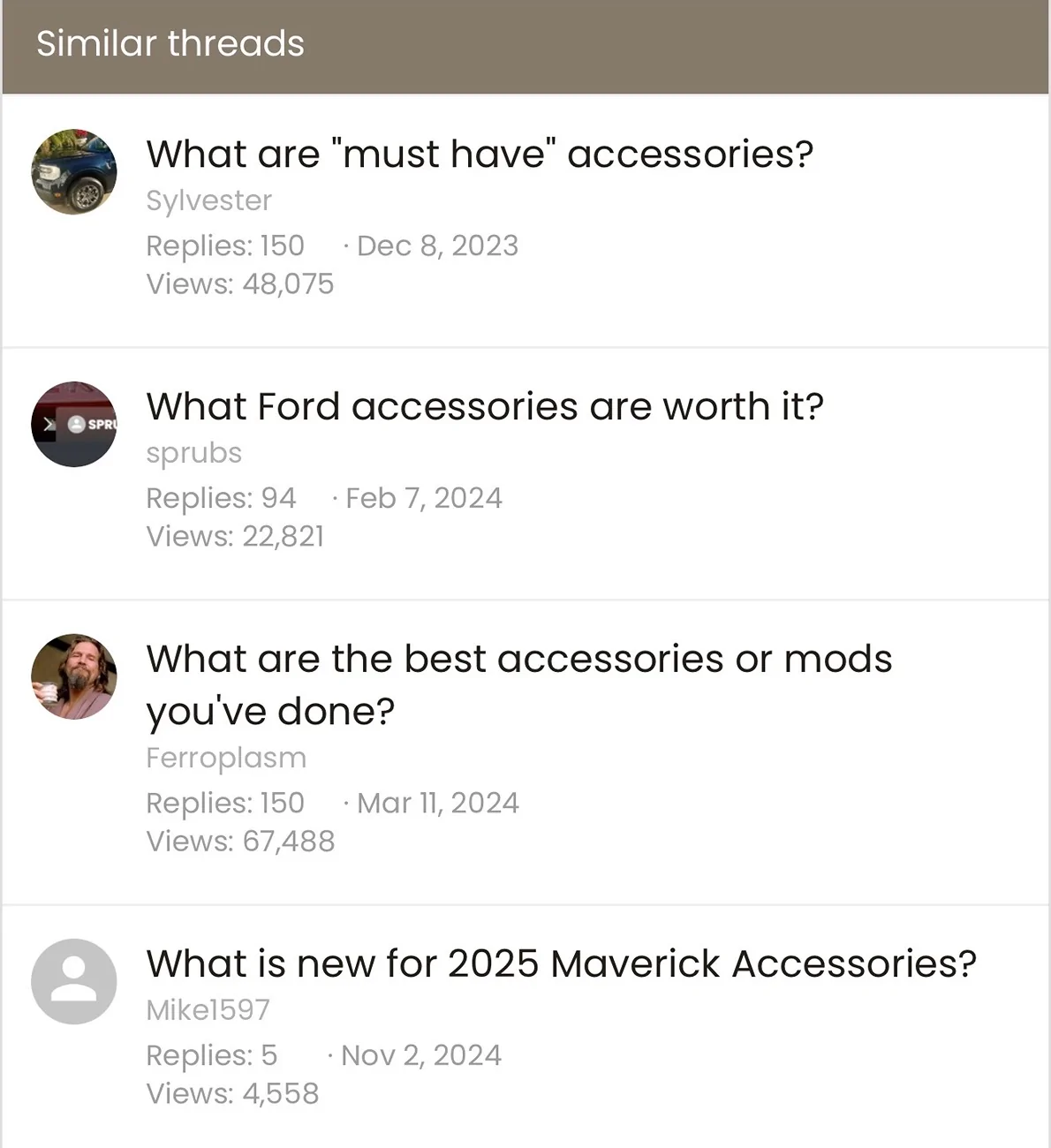Ford Maverick UPDATE: What are the go-to accessories for my 2026 Maverick? IMG_0564