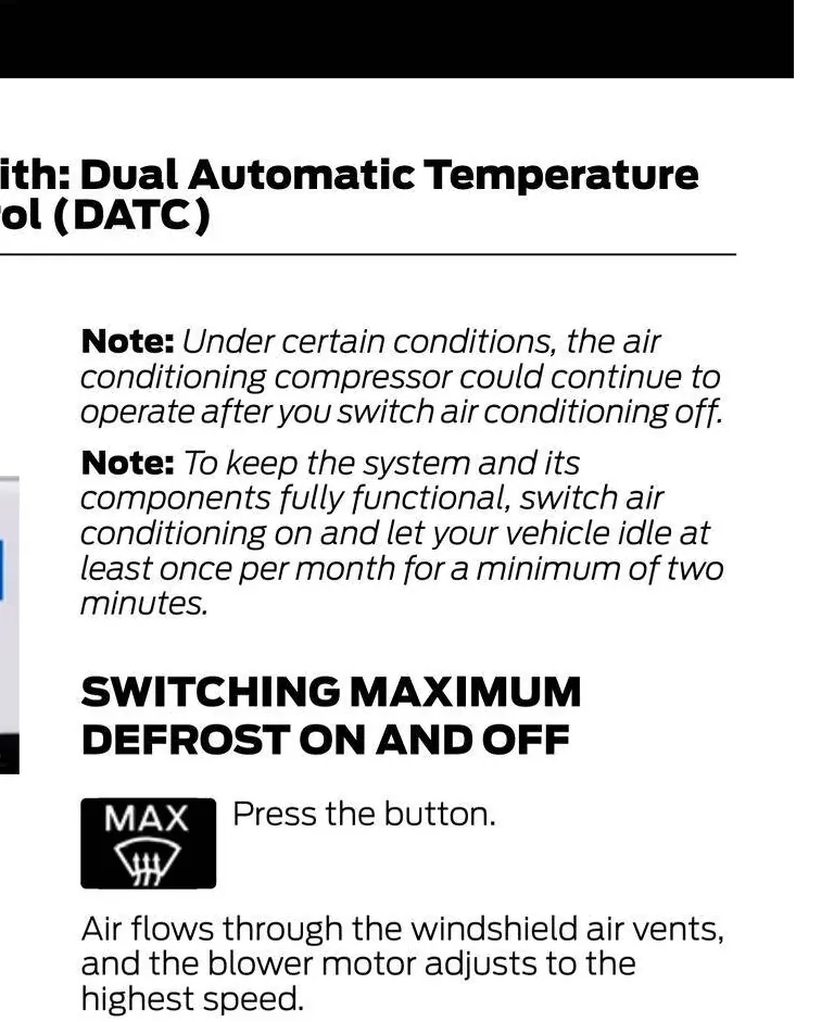 Ford Maverick A/C in winter 1767384519822-38