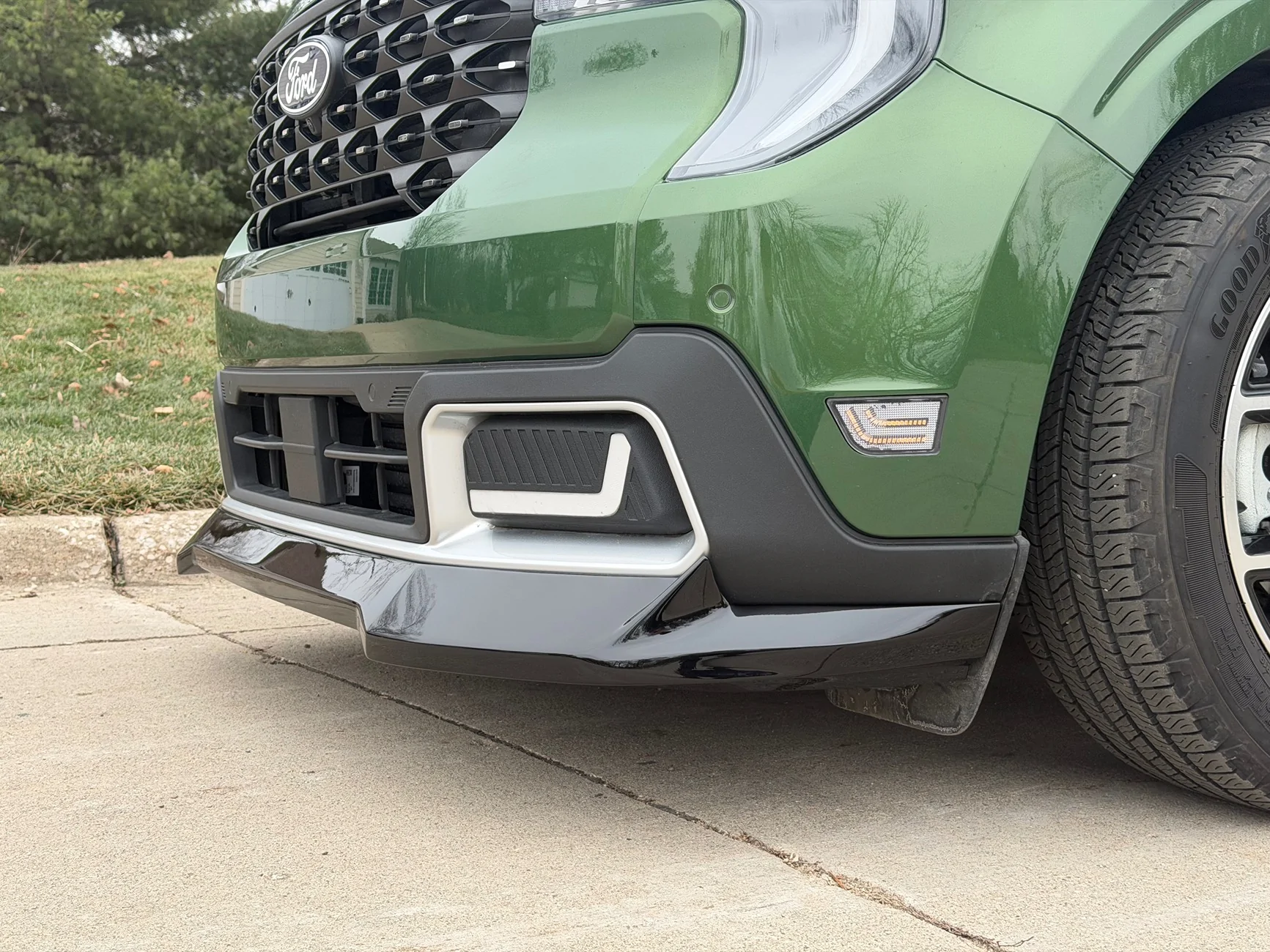 Ford Maverick Custom 3D printed front lip for 25+ Lariat/XLT! IMG_3961