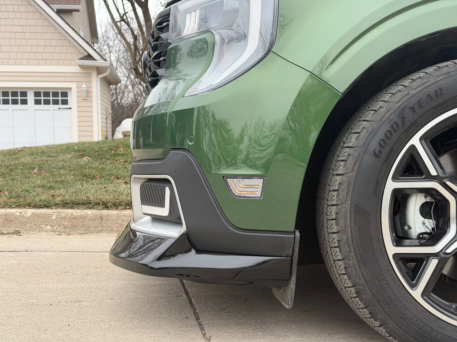 Ford Maverick Custom 3D printed front lip for 25+ Lariat/XLT! IMG_3962