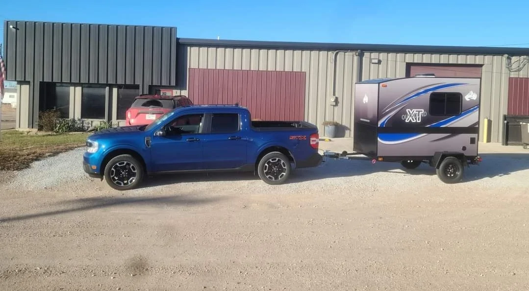 Ford Maverick Trailer that Maverick hybrid can tow safely! Screenshot_20231127_211420_Facebook