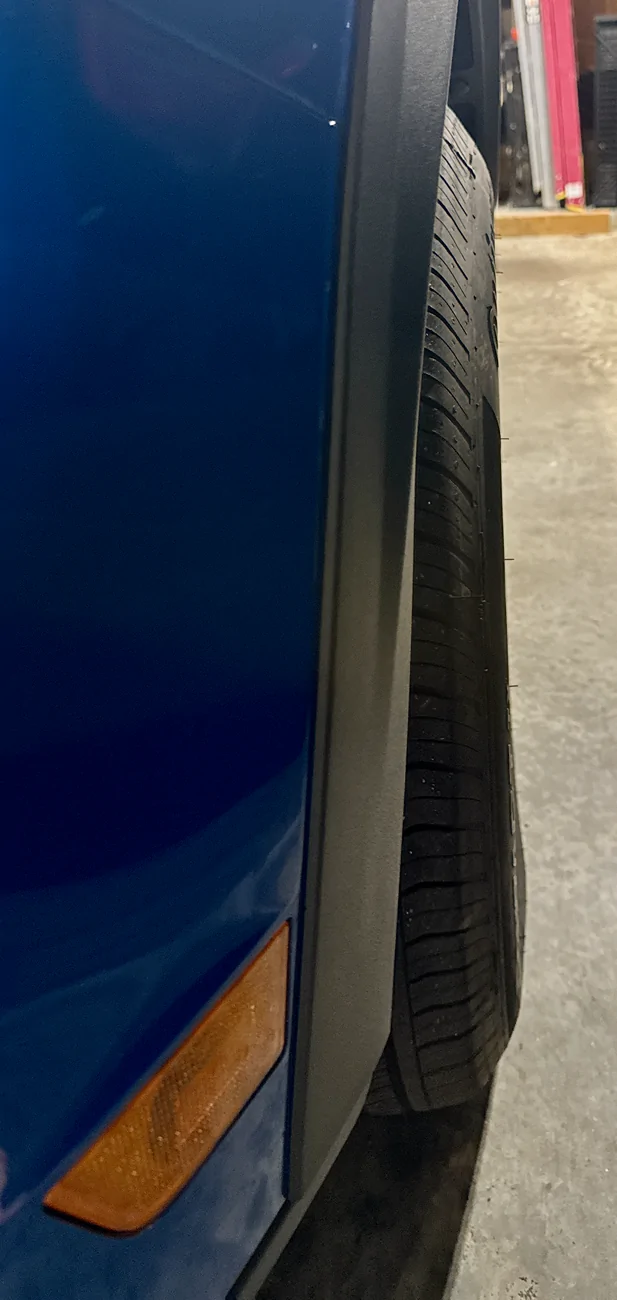 Ford Maverick Mabett fender flare install tips front_driver