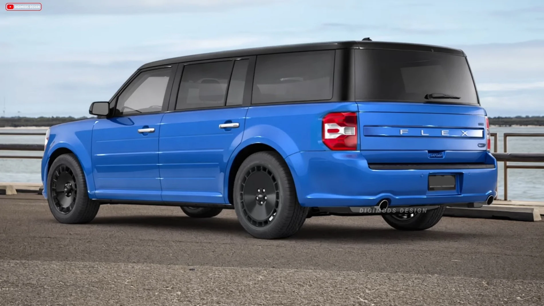 Ford Maverick Maverick based Flex Rendering the-2027-ford-flex-is-another-digital-nail-in-the-minivan-coffin_4 (1)