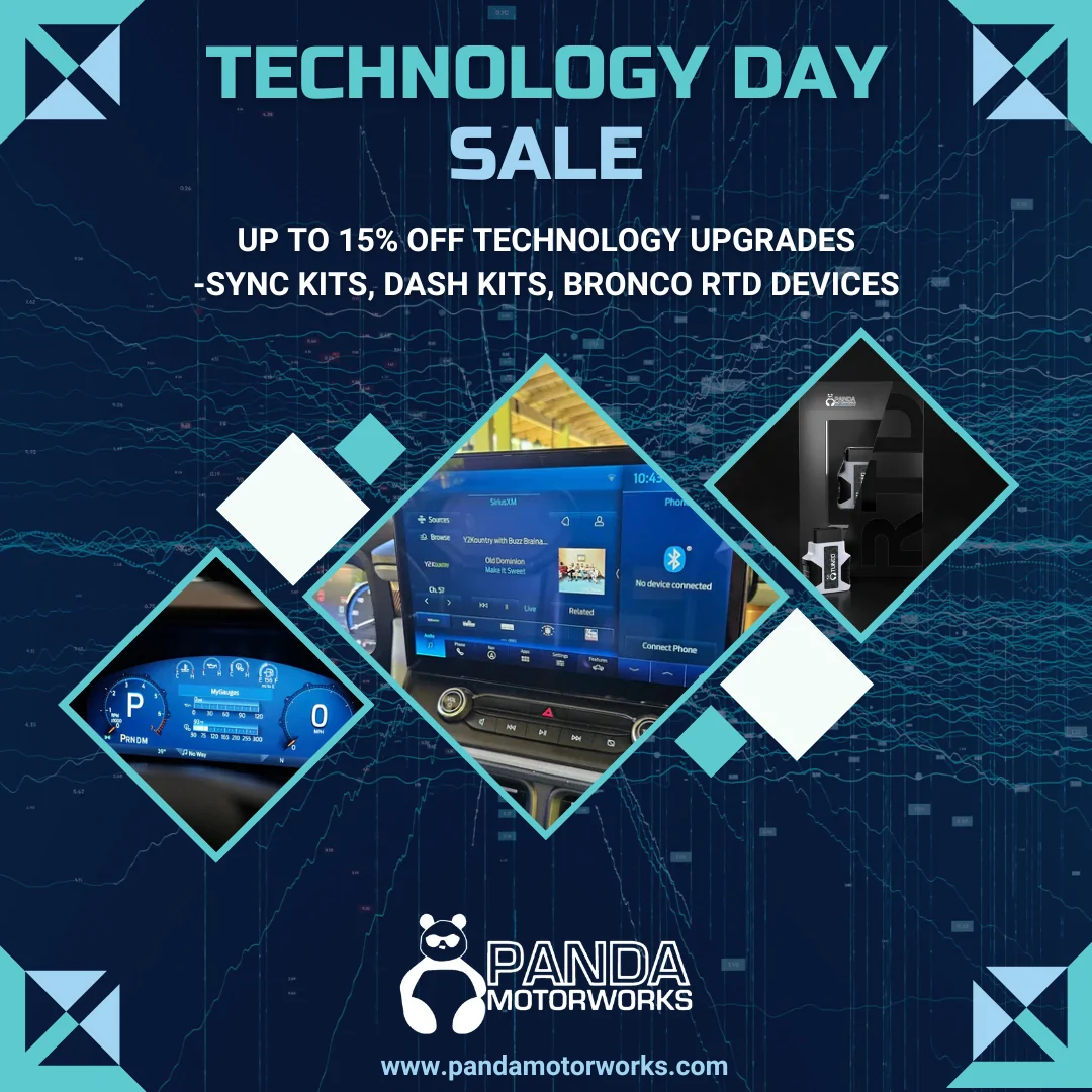 Ford Maverick Sync Upgrade Kits 1 Day Flash Sale! National Tech Day 1